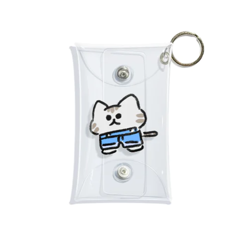 ジーパンねこ Mini Clear Multipurpose Case