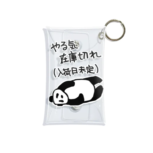 やる気 入荷日未定【パンダ】 Mini Clear Multipurpose Case