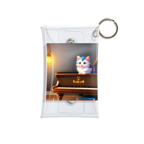 子猫ピアニスト-2 Mini Clear Multipurpose Case