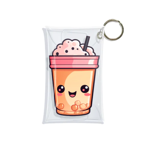 タピオカミルクティー Mini Clear Multipurpose Case