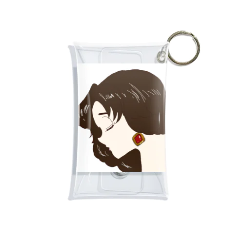 都市美少女 Mini Clear Multipurpose Case