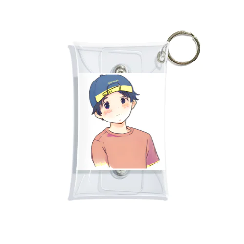 はにかむ　男の子　 Mini Clear Multipurpose Case