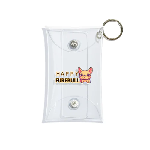 HAPPY FUREBULL（ハッピーフレブル） Mini Clear Multipurpose Case