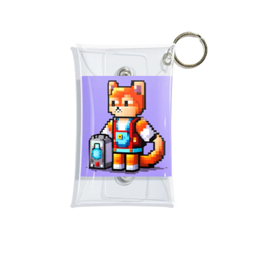 時間旅行猫 Mini Clear Multipurpose Case