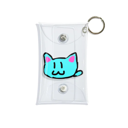 にゃんにゃん Mini Clear Multipurpose Case