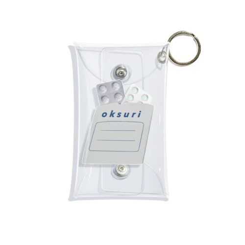 お薬🫙oksuri Mini Clear Multipurpose Case