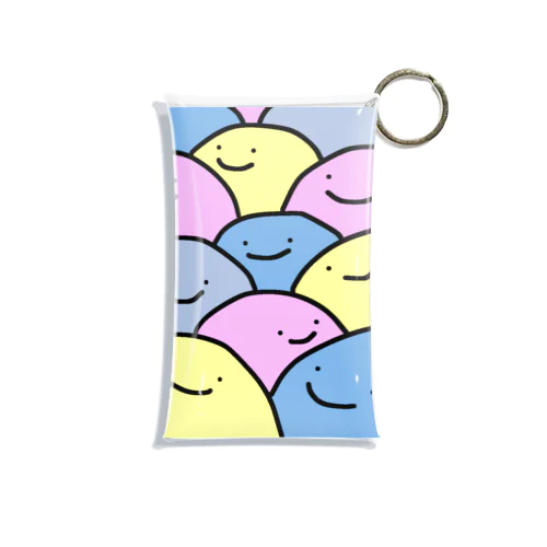 ゆるゆるたちの会合 Mini Clear Multipurpose Case
