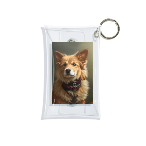 ドット犬 グッズ Mini Clear Multipurpose Case