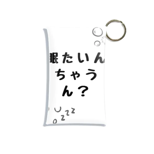 眠たいんちゃうん？ Mini Clear Multipurpose Case