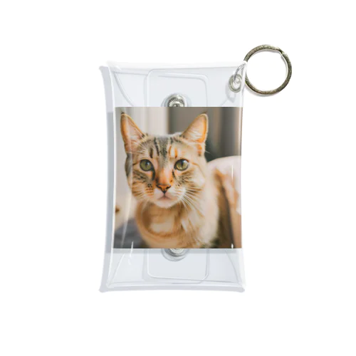 かわいい猫がプリントされたグッズ Mini Clear Multipurpose Case