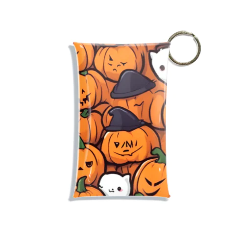 ハロウィン　かぼちゃグッズ Mini Clear Multipurpose Case