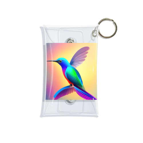 虹色の小鳥 Mini Clear Multipurpose Case