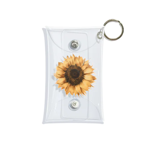 ヒマワリ Sunflower Mini Clear Multipurpose Case