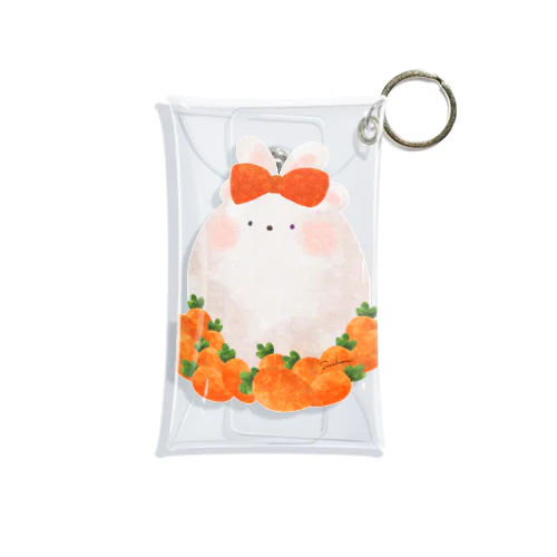 うさぎおばけクマちゃん Mini Clear Multipurpose Case