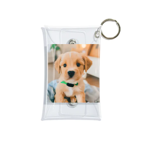 可愛い子犬のムギちゃん！ Mini Clear Multipurpose Case