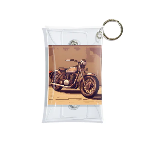 レトロバイクドット Mini Clear Multipurpose Case