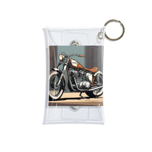 クラッシクなバイクのグッツ Mini Clear Multipurpose Case