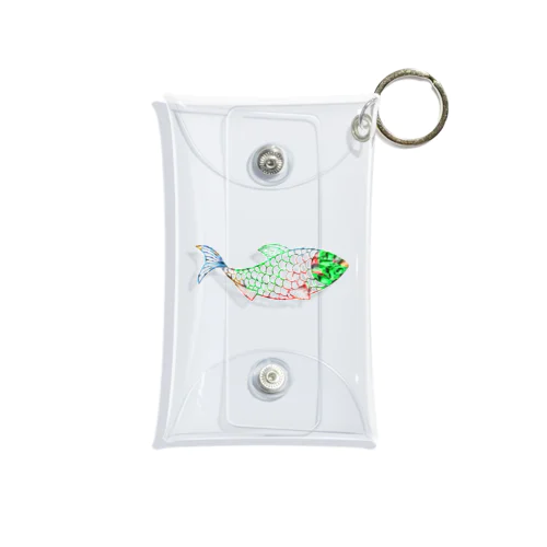 魚　water drop Mini Clear Multipurpose Case