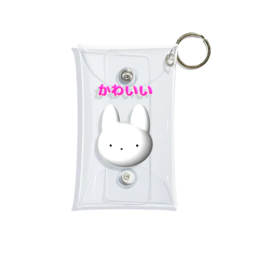 Kawaii graphic Mini Clear Multipurpose Case