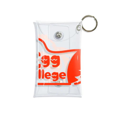 Egg college 公式 Mini Clear Multipurpose Case