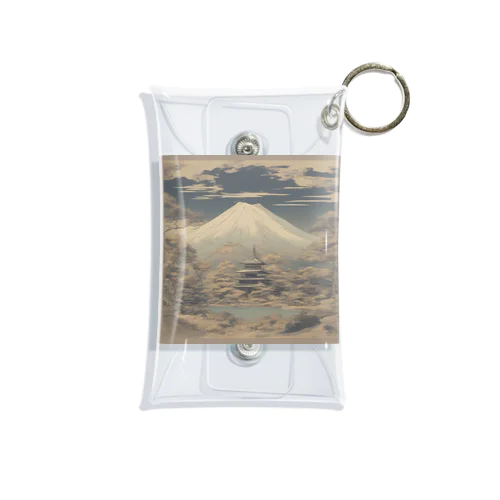 富士山　Mt.Fuji Mini Clear Multipurpose Case