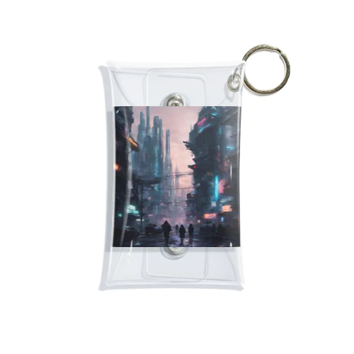 cyber punk items Mini Clear Multipurpose Case