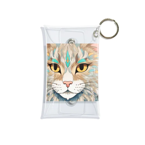 猫の魅力 Mini Clear Multipurpose Case