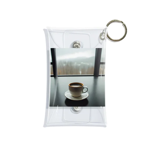 coffee Time Mini Clear Multipurpose Case