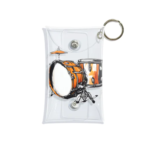 シンプルdrum Mini Clear Multipurpose Case