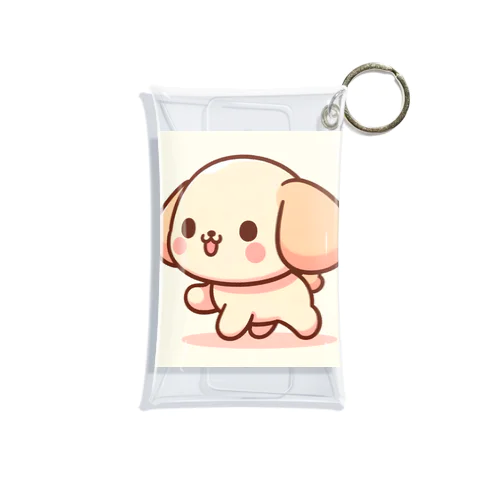 ゆる犬の、森谷さん Mini Clear Multipurpose Case