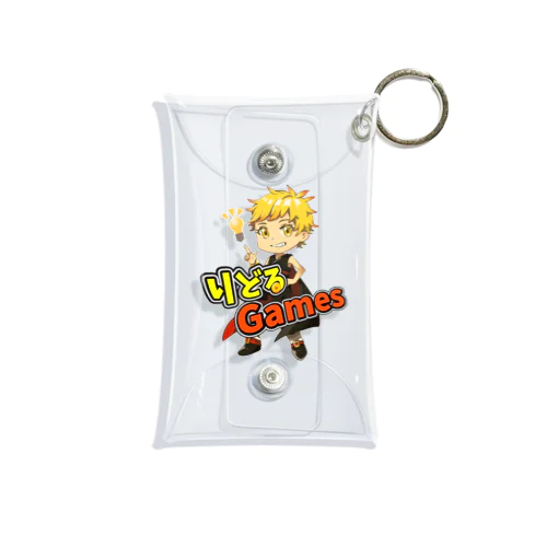 りどるGamesグッズ Mini Clear Multipurpose Case