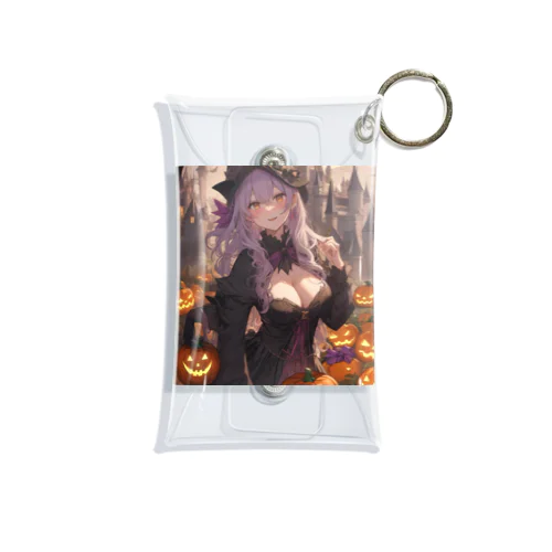 ハロウィン魔女 Mini Clear Multipurpose Case