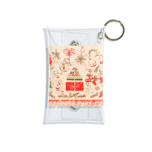 クリスマスプレゼント Mini Clear Multipurpose Case