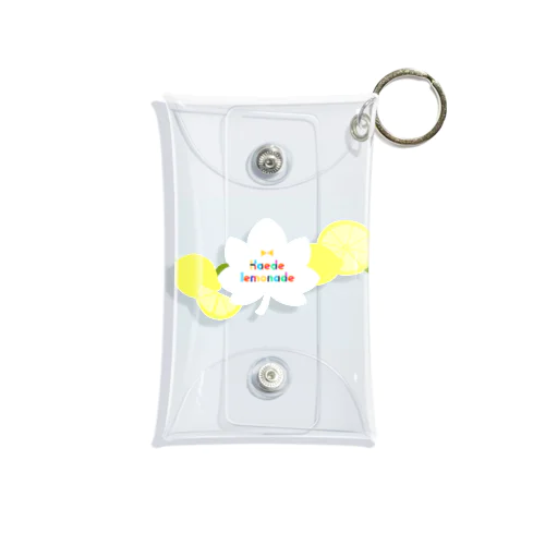 Kaede lemonade  ロゴ Mini Clear Multipurpose Case