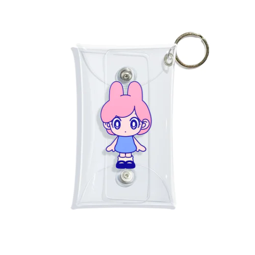 うさナノちゃん Mini Clear Multipurpose Case