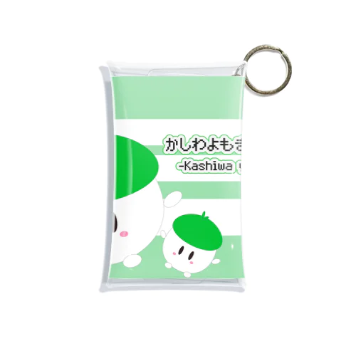 かしわさんグッズ(よもぎ作成) Mini Clear Multipurpose Case