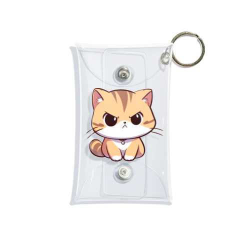 AI天風猫(怒1) Mini Clear Multipurpose Case