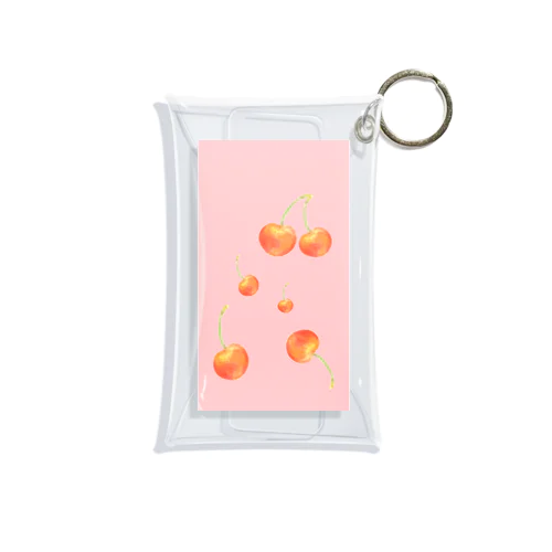 さくらんぼ Mini Clear Multipurpose Case