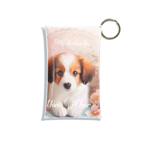 キュートなコーイケルホンディエ🐶puppy Mini Clear Multipurpose Case