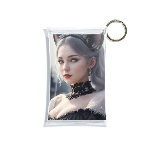 「猫耳の魔女の叡智と冒険」 ： "The Wisdom and Adventure of the Cat-Eared Witch" Mini Clear Multipurpose Case