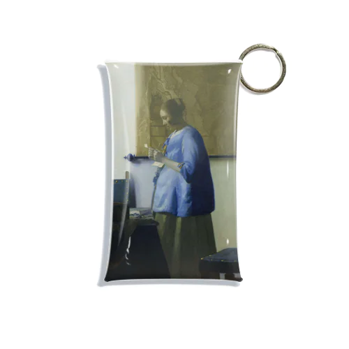 青衣の女 / Woman Reading a Letter Mini Clear Multipurpose Case