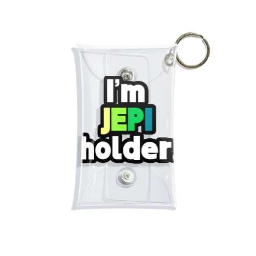 I'm JEPI holder. Mini Clear Multipurpose Case