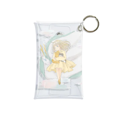 HappyNewYear2024 Mini Clear Multipurpose Case