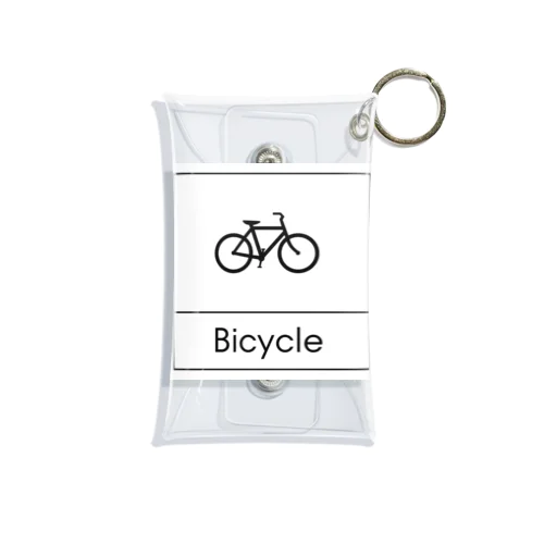 四角におさまるBicycle Mini Clear Multipurpose Case