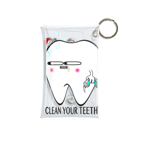 toothくん Mini Clear Multipurpose Case