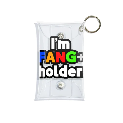 I'm FANG+ holder. ミニクリアマルチケース