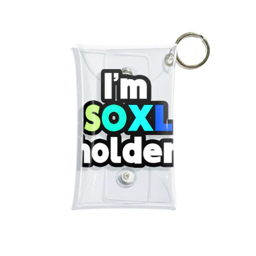 I'm SOXL holder. Mini Clear Multipurpose Case