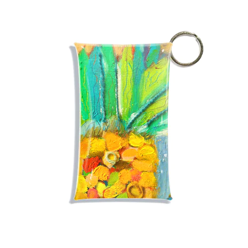 Oil art 3 Mini Clear Multipurpose Case