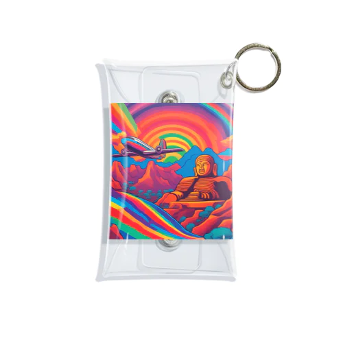 Psychedelic history mix 3 Mini Clear Multipurpose Case