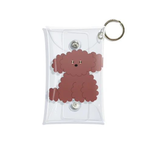 ビックわんこ<にこ>全身 Mini Clear Multipurpose Case